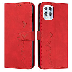 Handytasche Stand Schutzhülle Flip Leder Hülle Y03X für Motorola Moto Edge S 5G Rot