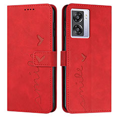 Handytasche Stand Schutzhülle Flip Leder Hülle Y03X für Realme V23i 5G Rot