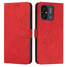 Handytasche Stand Schutzhülle Flip Leder Hülle Y03X für Xiaomi Poco C55 Rot