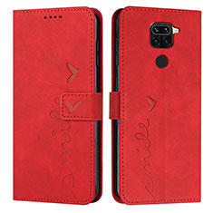 Handytasche Stand Schutzhülle Flip Leder Hülle Y03X für Xiaomi Redmi Note 9 Rot