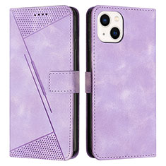 Handytasche Stand Schutzhülle Flip Leder Hülle Y04X für Apple iPhone 14 Plus Violett