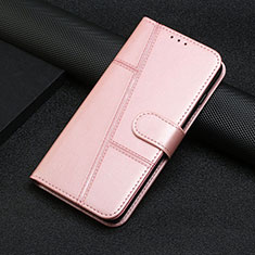 Handytasche Stand Schutzhülle Flip Leder Hülle Y04X für Google Pixel 6 5G Rosegold