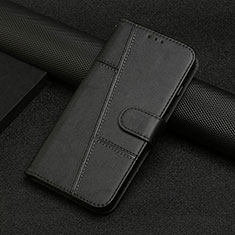 Handytasche Stand Schutzhülle Flip Leder Hülle Y04X für Google Pixel 6 5G Schwarz