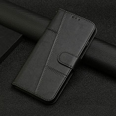 Handytasche Stand Schutzhülle Flip Leder Hülle Y04X für Google Pixel 7 5G Schwarz