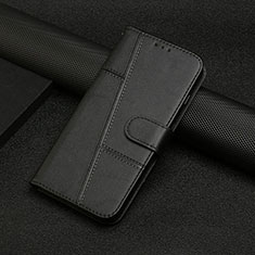 Handytasche Stand Schutzhülle Flip Leder Hülle Y04X für Samsung Galaxy A02s Schwarz