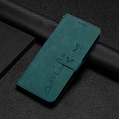 Handytasche Stand Schutzhülle Flip Leder Hülle Y04X für Xiaomi Poco C55 Grün