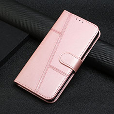 Handytasche Stand Schutzhülle Flip Leder Hülle Y04X für Xiaomi Redmi Note 12S Rosegold