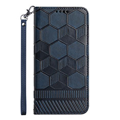 Handytasche Stand Schutzhülle Flip Leder Hülle Y05B für Samsung Galaxy A13 5G Blau