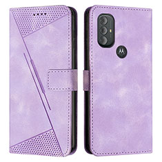 Handytasche Stand Schutzhülle Flip Leder Hülle Y07X für Motorola Moto G Play (2023) Violett