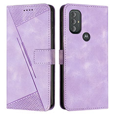 Handytasche Stand Schutzhülle Flip Leder Hülle Y07X für Motorola Moto G Power (2022) Violett