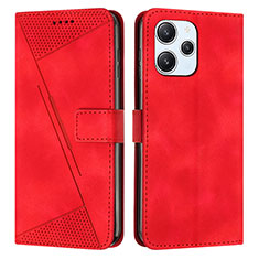 Handytasche Stand Schutzhülle Flip Leder Hülle Y07X für Xiaomi Redmi 12 4G Rot