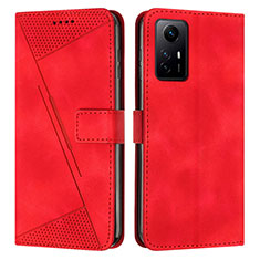 Handytasche Stand Schutzhülle Flip Leder Hülle Y07X für Xiaomi Redmi Note 12S Rot