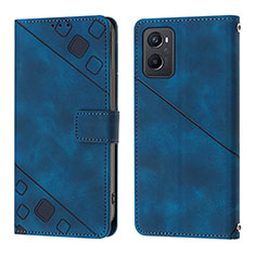 Handytasche Stand Schutzhülle Flip Leder Hülle YB1 für Oppo A96 4G Blau