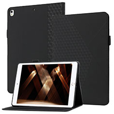 Handytasche Stand Schutzhülle Flip Leder Hülle YX1 für Apple iPad 10.2 (2019) Schwarz