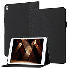 Handytasche Stand Schutzhülle Flip Leder Hülle YX1 für Apple iPad 10.2 (2020) Schwarz