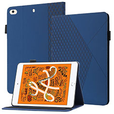 Handytasche Stand Schutzhülle Flip Leder Hülle YX1 für Apple iPad Mini 4 Blau