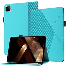 Handytasche Stand Schutzhülle Flip Leder Hülle YX1 für Apple iPad Pro 11 (2020) Hellblau