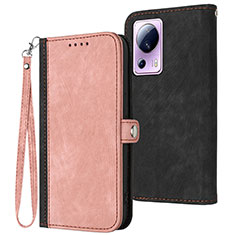 Handytasche Stand Schutzhülle Flip Leder Hülle YX1 für Xiaomi Civi 2 5G Rosegold