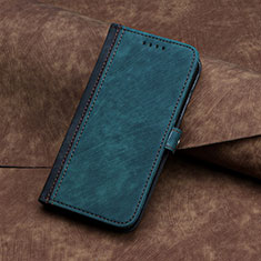 Handytasche Stand Schutzhülle Flip Leder Hülle YX5 für Samsung Galaxy S24 5G Grün