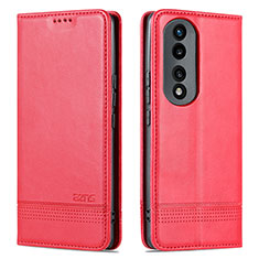 Handytasche Stand Schutzhülle Flip Leder Hülle YZ1 für Huawei Honor 90 Pro 5G Pink