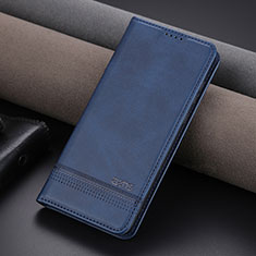 Handytasche Stand Schutzhülle Flip Leder Hülle YZ2 für Huawei Honor 80 GT 5G Blau