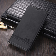 Handytasche Stand Schutzhülle Flip Leder Hülle YZ2 für Oppo A58 5G Schwarz