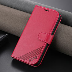 Handytasche Stand Schutzhülle Flip Leder Hülle YZ3 für Apple iPhone 14 Pro Max Pink
