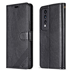 Handytasche Stand Schutzhülle Flip Leder Hülle YZ3 für Huawei Honor 80 GT 5G Schwarz