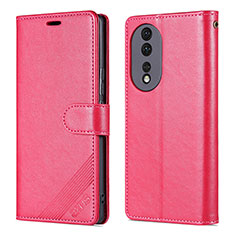 Handytasche Stand Schutzhülle Flip Leder Hülle YZ3 für Huawei Honor 90 5G Pink