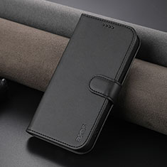 Handytasche Stand Schutzhülle Flip Leder Hülle YZ5 für Apple iPhone 14 Pro Schwarz