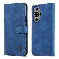 Handytasche Stand Schutzhülle Flip Leder Hülle YZ5 für Huawei Nova 11 Blau