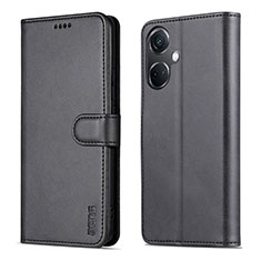 Handytasche Stand Schutzhülle Flip Leder Hülle YZ5 für OnePlus Nord CE 3 5G Schwarz