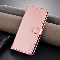 Handytasche Stand Schutzhülle Flip Leder Hülle YZ5 für Xiaomi Redmi Note 13 5G Rosegold