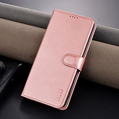 Handytasche Stand Schutzhülle Flip Leder Hülle YZ5 für Xiaomi Redmi Note 13 Pro 5G Rosegold