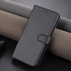 Handytasche Stand Schutzhülle Flip Leder Hülle YZ6 für Oppo A78 4G Schwarz