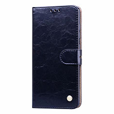 Handytasche Stand Schutzhülle Flip Leder Hülle Z02 für Samsung Galaxy A51 5G Blau