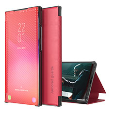 Handytasche Stand Schutzhülle Flip Leder Hülle ZL1 für Samsung Galaxy S20 Plus 5G Rot