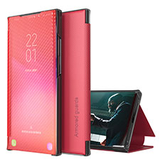 Handytasche Stand Schutzhülle Flip Leder Hülle ZL1 für Samsung Galaxy S20 Plus Rot