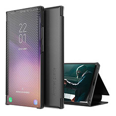 Handytasche Stand Schutzhülle Flip Leder Hülle ZL1 für Samsung Galaxy S23 Plus 5G Schwarz