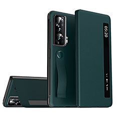 Handytasche Stand Schutzhülle Flip Leder Hülle ZL2 für Huawei Honor Magic Vs 5G Grün