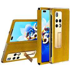 Handytasche Stand Schutzhülle Flip Leder Hülle ZL2 für Huawei Mate X2 Gold