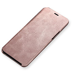 Handytasche Stand Schutzhülle Leder für Samsung Galaxy S9 Gold