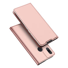 Handytasche Stand Schutzhülle Leder für Xiaomi Redmi Note 7 Pro Rosegold