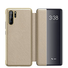 Handytasche Stand Schutzhülle Leder Hülle für Huawei P30 Pro New Edition Gold