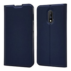 Handytasche Stand Schutzhülle Leder Hülle für OnePlus 7 Blau