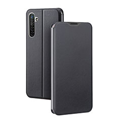 Handytasche Stand Schutzhülle Leder Hülle für Oppo K5 Schwarz