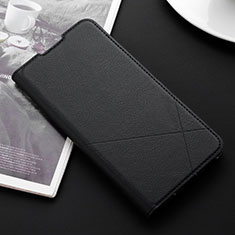 Handytasche Stand Schutzhülle Leder Hülle für Oppo Reno2 Schwarz