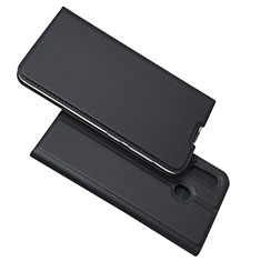 Handytasche Stand Schutzhülle Leder Hülle für Samsung Galaxy A30 Schwarz