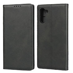 Handytasche Stand Schutzhülle Leder Hülle für Samsung Galaxy Note 10 5G Schwarz