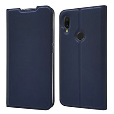 Handytasche Stand Schutzhülle Leder Hülle für Xiaomi Redmi 7 Blau